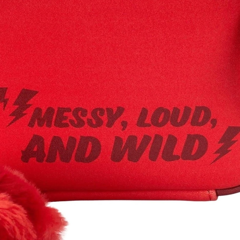 Loungefly Disney Pixar Turning Red Backpack & Cardholder NWT - Picture 7 of 9